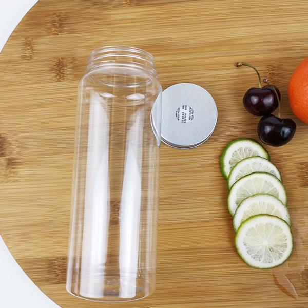Buy cheap Food Grade Cylinder Food Containers 0.5 Liter With Lids Water Dried Food from wholesalers