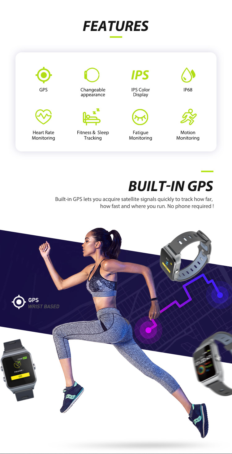 ODM Kids Monitor Fitness Tracker Smart Positioning Watches