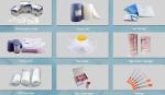 Gauze swab Lap sponge Gauze bandage Sterile paraffin gauze Gauze roll Gauze ball