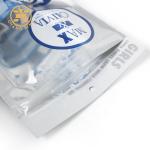Eco Friendly Clear Garment Packaging Bag Clothing Transparent Zip Lock Plastic