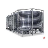 Buy cheap 304 Stainless Steel Endless Conveyor Belt Toast Bread Baking Cooling Towers product
