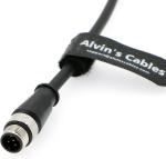 Alvin's Cables M12 Industrial Cable M12 A Code 5 Pin Male Aviation Connector
