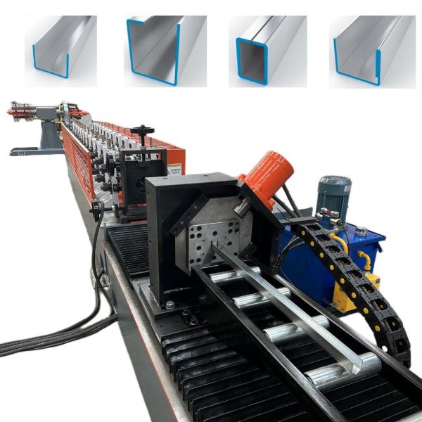 Buy cheap Reinforcement Profiles Roll Forming Machine 1.0mm - 2.0mm Galvanized Steel For PVC Doors from wholesalers