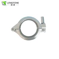 Buy cheap OEM Concrete Mixer Parts Casted Painting ，Low Pressure pipe snap clamp product