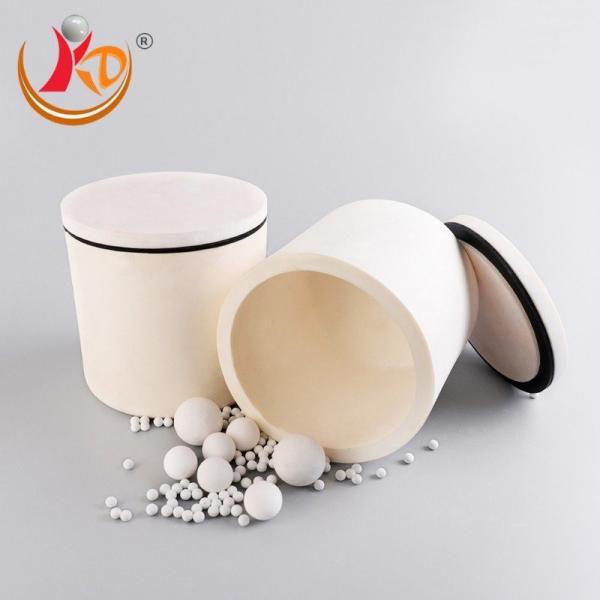 Buy cheap 1000ml White Alumina Ceramic Jar For Planetary Ball Mills Industrial from wholesalers