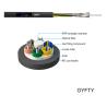Buy cheap Outdoor Single mode Duct G652D FRP strength member 12 24 48 96 core optical fiber cable fibra optic GYFTY from wholesalers