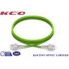 Buy cheap Lime Green Single Mode Fiber Optic Patch Cables 50/125 OM5 SC Duplex Simplex from wholesalers