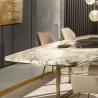Buy cheap Contemporary Luxury Rectangle Marble Dining Table For Dining Room from wholesalers