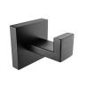 Buy cheap Single Robe hook&Clothing Hook&Hanging Hook83101-Square Black&Stainless steel304&Brush&Bathroom Accessory&Sanitary from wholesalers