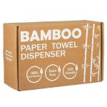 Special Design Bamboo Tissue Racks And Holders , Wood Tissue Box Cover