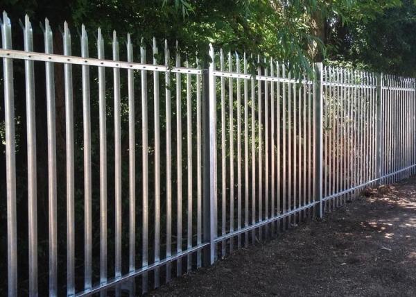 Buy cheap ODM Corrosion Resistant Galvanised Palisade Fencing , 1.8m Sports Ground Fencing from wholesalers