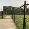 Buy cheap 100ft Galvanized Black PVC Coated Chain Link Wire Mesh Fence For Sport Court from wholesalers