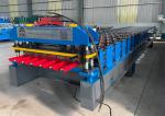7 rib trapezoidal roofing sheet roll forming machine