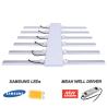 Buy cheap Evenly Irradiated Commercial LED Grow Light Bar 850*850*55mm Size from wholesalers