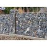 Buy cheap Decorative Gabion Wire Mesh Boxes Green Zinc Coated Surface from wholesalers