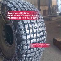 Buy cheap mining otr tire chains 26.5-25 wheel loader tyre protection chains product