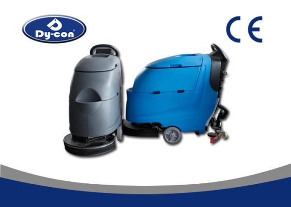 Automatic Commercial Tile Floor Cleaning Machines Different Color Battery