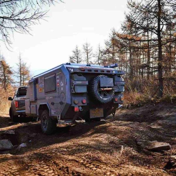 Buy cheap Pop Up Overland Trailer Small Off Road Camper Trailer Off Grid from wholesalers