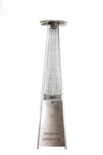 Buy cheap Square Flame Outdoor Electric Patio Heaters , All Season Warm Restaurant Patio Heaters from wholesalers