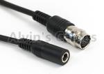 Alvin's Cables 12 Pin Hirose to DC 12v Female Cable for GH4 Power B4 2/3"