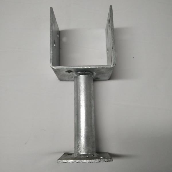 Buy cheap Galvanized Steel Post Anchors 90x90mm for Wood Posts from wholesalers