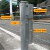Buy cheap Highway Guardrail Cable Barrier for Roadway Safety in Zinc Coating and Customized Color from wholesalers