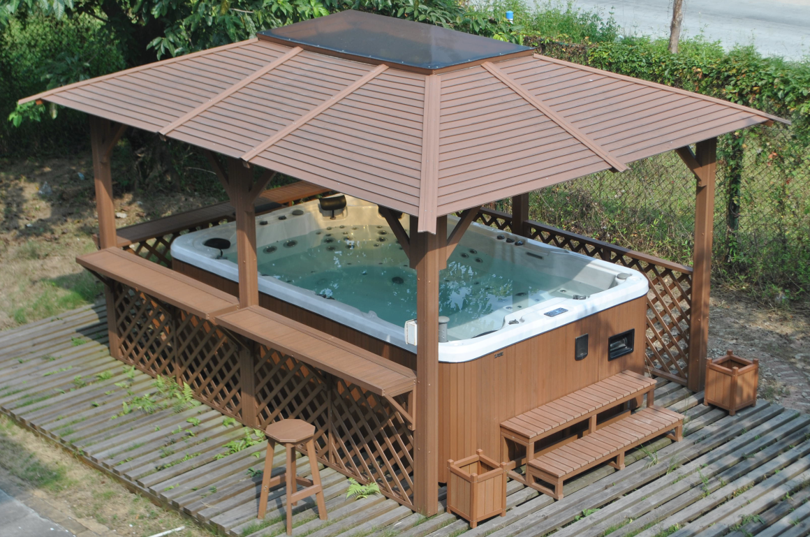 2.5HP*2speed Balboa Controlled 5 Person American Acrylic Home Spa Hot Tub E-160S