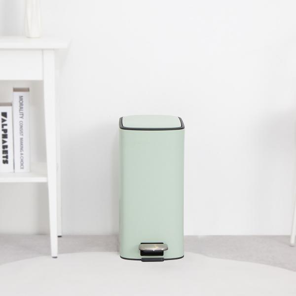Buy cheap Stainless Steel 11.5L Soft Close Square Pedal Trash Bin for Living Room and Office Sustainable Material from wholesalers
