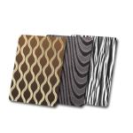 Embossed Stainless Steel Sheet 2B Finish Hammered Decorative SS Corrugated Sheet
