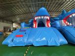 Large SharkInflatable Slide For Pool Summer Swimming Pool Slide Inflatable Water