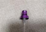 Purple Color PP Perfume Pump Sprayer Aluminium Material Eco Friendly
