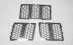 Buy cheap Front grille For JEEP Grand Cherokee 2013-2014 chrome mesh grille (inside) 3 pcs from wholesalers