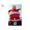 Buy cheap 210D Nylon 10 m H Inflatable Santa Claus Advertising Christmas Decoration from wholesalers
