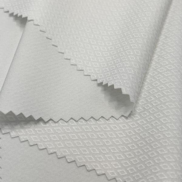 Buy cheap 100D Diamond Grid 92 Polyester 8 Elastane Fabric Outdoor Jacket Fabric from wholesalers