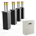 Retractable Hydraulic Rising Bollard for Security Rise Height 600mm-1200mm