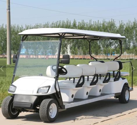 Buy cheap 35mph 10 Passengers Golf Cart 72V 100AH Battery Custom Built Long Life Span from wholesalers