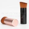 Buy cheap Aluminum Base Flat Angled Foundation Brush Foundation Buffing Brush 6.8cm from wholesalers