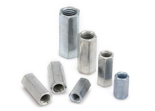 Quality SS / CS Hex Lock Nut , Hex Coupling Nuts DIN ANSI / ASME Standard for sale