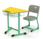 Student Study Table Desk Fireproof Steel School Furniture Metal Table For