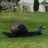 Buy cheap Large Garden Lawn Metal Animal Decoration Bronze Snail Sculpture from wholesalers