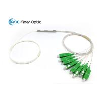 Buy cheap PON Networks Fiber Optic Coupler Splitter 1x8 Mini Tube Colored Or White product