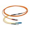 Buy cheap Waterproof PVC / LSZH Sheath Fiber Optic Patch Cord For FTTx from wholesalers