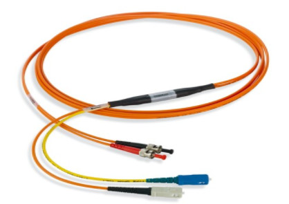 Waterproof PVC / LSZH Sheath Fiber Optic Patch Cord For FTTx