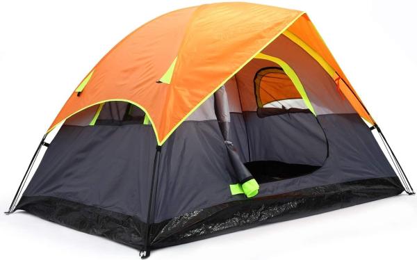 Buy cheap Portable PU1000mm 2 Room 2 Person Outdoor Tent For Camping from wholesalers