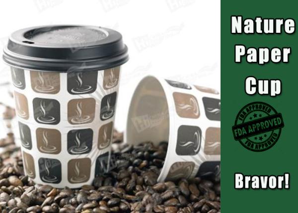 Buy cheap Insulated Custom Printed Coffee Mugs , Disposable Coffee Cups With Lids And Sleeves from wholesalers