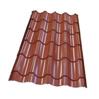 Buy cheap 0.1-1mm Thickness Color Coated Gl Corrugated Roofing Sheets PPGl Galvanized product