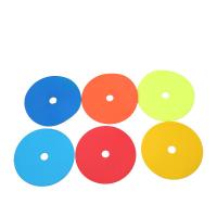 Buy cheap Agility Drills T2.5mm Flat Disc Markers , Dia23cm Kids Soccer Cones product
