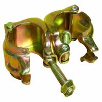 Buy cheap Forged Swivel Coupler Scaffolding Double Coupler Galvanized EN74 Drop Forged 48 product