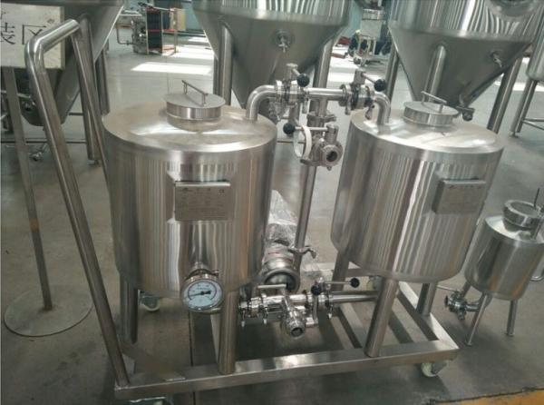 Buy cheap SS304 / 316 CIP Brewing Equipment Cleaning Trolly Disinfecting Tank / Lye Tank from wholesalers