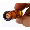 Buy cheap 10ml Amber Glass Essential Oil Roller Bottles With Stainless Steel Roller Balls And Caps from wholesalers